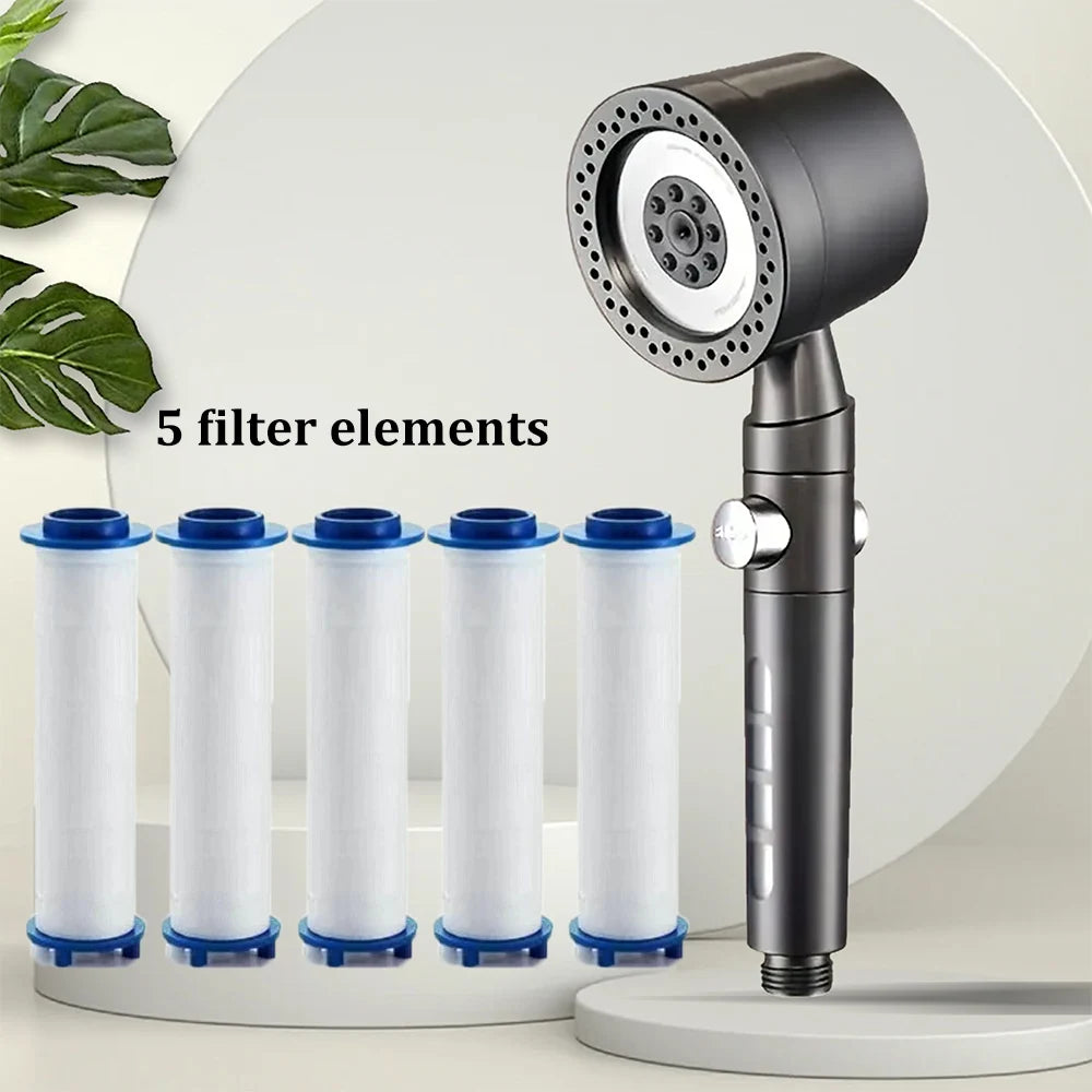 PureRinse Filtered Showerhead — Reduces Hair Shedding & Dry Skin